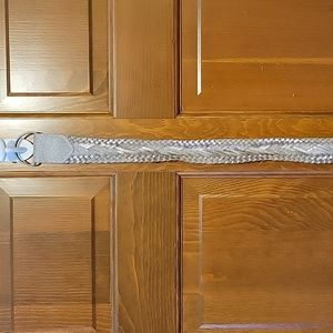 Braided fully adjustable belt